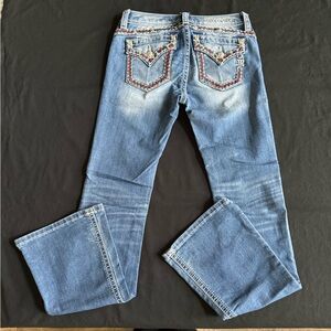 Miss Me Bootcut Jeans Girls 14